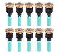 [Pack 10] Ugello Rotator Rain Bird RVAN-18 Filtro anti impurità - Ugelli per ugelli rotativi da giardino. Irrigatore con raggio raggio 2,4 a 4,6 MTS. Ugello per irrigatore regolabile 45° - 270°
