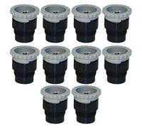 [Pack 10] Ugello T-VAN-17 ad arco regolabile Ugello regolabile 0-360° Ugello di irrigazione adattabile a qualsiasi precisione di terreno. | Portata di 5,2 m e filettatura maschio
