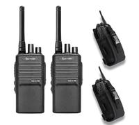 Pack 2 Cleyver Talk 55 Pro + 2 custodie Pack completo con 2 walkie talkie robusti dall'autonomia ottimizzata e 2 custodie, ideale per comunicare 100%