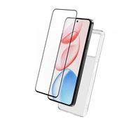 Pack 2-in-1 Cover Morbida e Proteggi Schermo Vetro Temperato per Honor 400 Smart