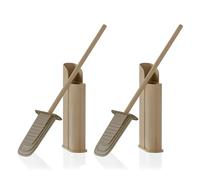 Pack 2 Porta scopino piatto COSMIC sabbia