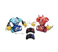 Silverlit- Robot YCOO Kombat Samouraï Bi Avanza y patea a tu oponente Hasta la Muerte-Pack 2 Robots teledirigidos-Efectos Luz y sonido-A partir de 5 Años, 88056, Multicolor, Pequeño