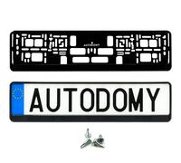 Pack 2 Unita Supporto Targa 520X110 Mm + 4 Viti | Portatarga Auto Posteriore E A