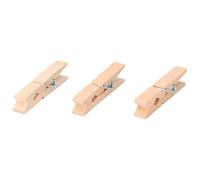 PACK 24 PINZAS DE MADERA 7CM EDM