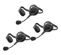 Pack 3 cuffie Bluetooth Sena Expand Mesh Tre cuffie wireless con intercom Mesh, audio HD e riduzione avanzata del rumore ambientale che facilitano la