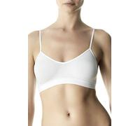 Pompea Brassiere Feel Reggiseno, Bianco, L/XL (Pacco da 3) Donna