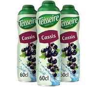 Pack 3 Sciroppo Ribes nero Teisseire - 3 x 60 cl