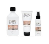 Pack 3 - Shampoo 400 - Maschera 200 - Siero 100 Plex Repair con Argan e Jojoba. Deliplus (confezione da 3 unità)