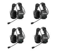 Pack 4 cuffie Sena CAST-02 Equipaggia 4 operatori con Sena CAST-02: cuffie per casco con Mesh Intercom 2.0, Bluetooth, modalità ambiente e fino a 12