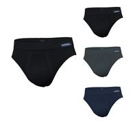 Pack 4 Paia Slip / Boxer Uomo POMPEA Microfibra Colori Assortiti