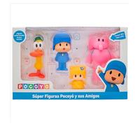 Pack 4 Super Figure Pocoyó e Suoi Amici