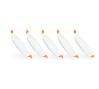 Pack 5 Downlight LED 18W Circolare SuperSlim Foro Ø 205 mm [EEK: F]