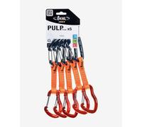 Pack 5 rinvii con fettuccia express Beal Pulp 11 cm arancio