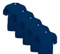 PACK 5 T-SHIRT UOMO FRUIT OF THE LOOM MAGLIETTA MANICA CORTA MAGLIA COTONE