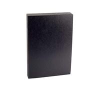 Pack 50 Tapas de Encuadernar A4 Carton 750g Color Negro