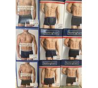 Pack 6 Paia Boxer Uomo NOTTINGHAM in cotone Bielastico Art.20785 / 20760 / 20755