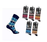 Pack 6 Paia Calze COVERI Uomo Tg Unica Winter / Trend Line - Caldo Cotone