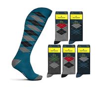 Pack 6 Paia Calze Uomo Navigare Caldo Cotone Lungo 5 Modelli (Pack 6 Paia Art.155 - Unica 40/46)