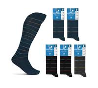 Pack 6 Paia Calze Uomo POMPEA Caldo Cotone Lungo 7 Modelli