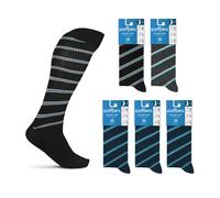 Pack 6 Paia Calze Uomo POMPEA Caldo Cotone Lungo 7 Modelli