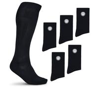 Pack 6 Paia Calze Uomo POMPEA Microfibra Lungo Colori Assortiti