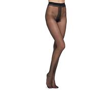 Pompea 20 CL Collant, Black HBS, 1/2-S (Pacco da 6) Donna