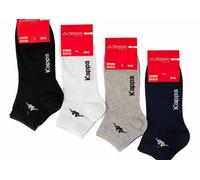 PACK 6 PAIA DI CALZE ROBE DI KAPPA CALZINI ALLA CAVIGLIA UOMO/DONNA IN COTONE -