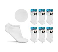 Pack 6 Paia Fantasmini Uomo POMPEA Caldo Cotone Interno Spugna