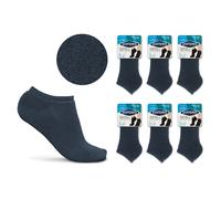 Pack 6 Paia Fantasmini Uomo POMPEA Caldo Cotone Interno Spugna