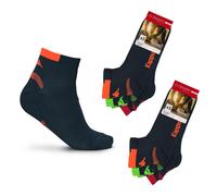 Pack 6 Paia Minicalze KAPPA Multisport Cotone 3 Assortimenti Art.685