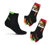 Pack 6 Paia Minicalze KAPPA Multisport Cotone 3 Assortimenti Art.685