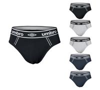 Umbro Pack 6 Paia Slip/Boxer Assortito Cotone Elasticizzato Art.713/714 (6 Paia Slip Art.713-3 / S)