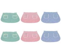 Pack 6 Pezzi Grembiule Cucina Chef Casa Barbecue Con Tasche Disegno Riga Modello