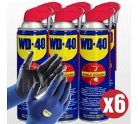 PACK 6 PEZZI OFFERTA WD-40 39034 500ML LUBRIFICANTE SPRAY MULTIUSO MULTIFUNZIONE