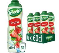 Pack 6 Sciroppo Fragola Teisseire - 6 x 60 cl