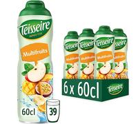 Pack 6 Sciroppo Multifrutta Teisseire - 6 x 60 cl