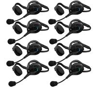 Pack 8 cuffie Bluetooth Sena Expand Mesh Otto cuffie wireless con intercom Mesh, audio HD e riduzione avanzata del rumore ambientale che facilitano la