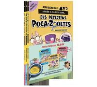 PACK Aprèn a llegir amb... Els detectius Poca-zooltes! 4,5 i 6: En lletra MAJÚS