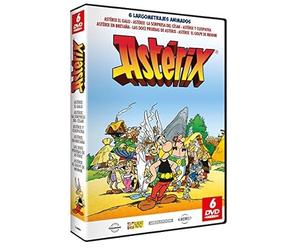 Pack Astérix: Astérix el Galo + Astérix la Sorpresa del César + Astérix y Cleopatra + Astérix en Bretaña + Las Doce Pruebas de astérix + Astérix el golpe de Menhir
