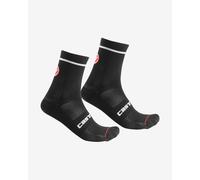 Pack calze Castelli Entrata 13 nero (2 paia) - S-M