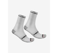 Pack calze Castelli Pro 15 Rosso Corsa bianco (2 paia) - XXL