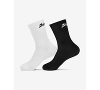 Pack calze Spiuk Anatomic Medium nero bianco (2 unità) - M-L