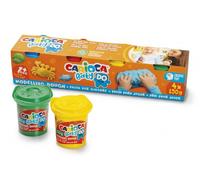 Pack Carioca Baby Do Pasta Modellante 1 4X150ml - Super Leggera - Elastica e Malleabile - Ideale per Prime Esperienze Tattili - NEW