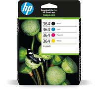 Pack Cartouche d encre HP 364 Noir + Cartouche d encre HP 364 Cyan, Magenta, Jaune