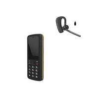 Pack Cleyver XDIVE 4G + Nomad UC Teléfono móvil 4G con cámara trasera y alta resistencia con auricular Bluetooth multipunto (30m) , ideales para