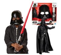 Pack Côté STAR WARS Darth Vader Kit LATO OSCURO Spada Laser, Maschera e figura 15cm per bambini dai 5 anni