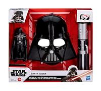 Pack Côté STAR WARS Darth Vader Kit LATO OSCURO Spada Laser, Maschera e figura 15cm per bambini dai 5 anni