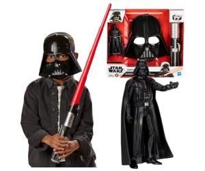 Pack Côté STAR WARS Darth Vader Kit LATO OSCURO Spada Laser, Maschera e figura 15cm per bambini dai 5 anni