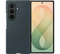 Samsung Silicone Magnet Case per cover magnetica colorata in silicone con tecnologia Magnetic Power Profile Galaxy Z Fold8 Ultra, 2 pellicole schermo anteriore incluse, Techno Green