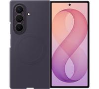 Samsung Silicone Magnet Case cover magnetica colorata in silicone con tecnologia Magnetic Power Profile per Galaxy Z Fold8 Ultra, 2 pellicole schermo anteriore incluse, Techno Violet